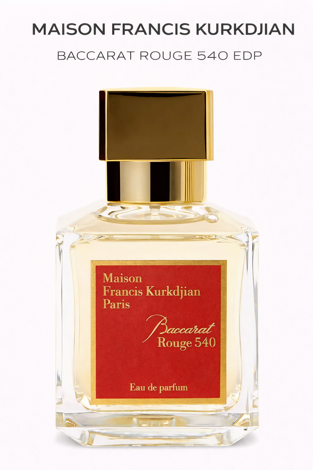 Maison Francis Kurkdjian Baccarat Rouge 540