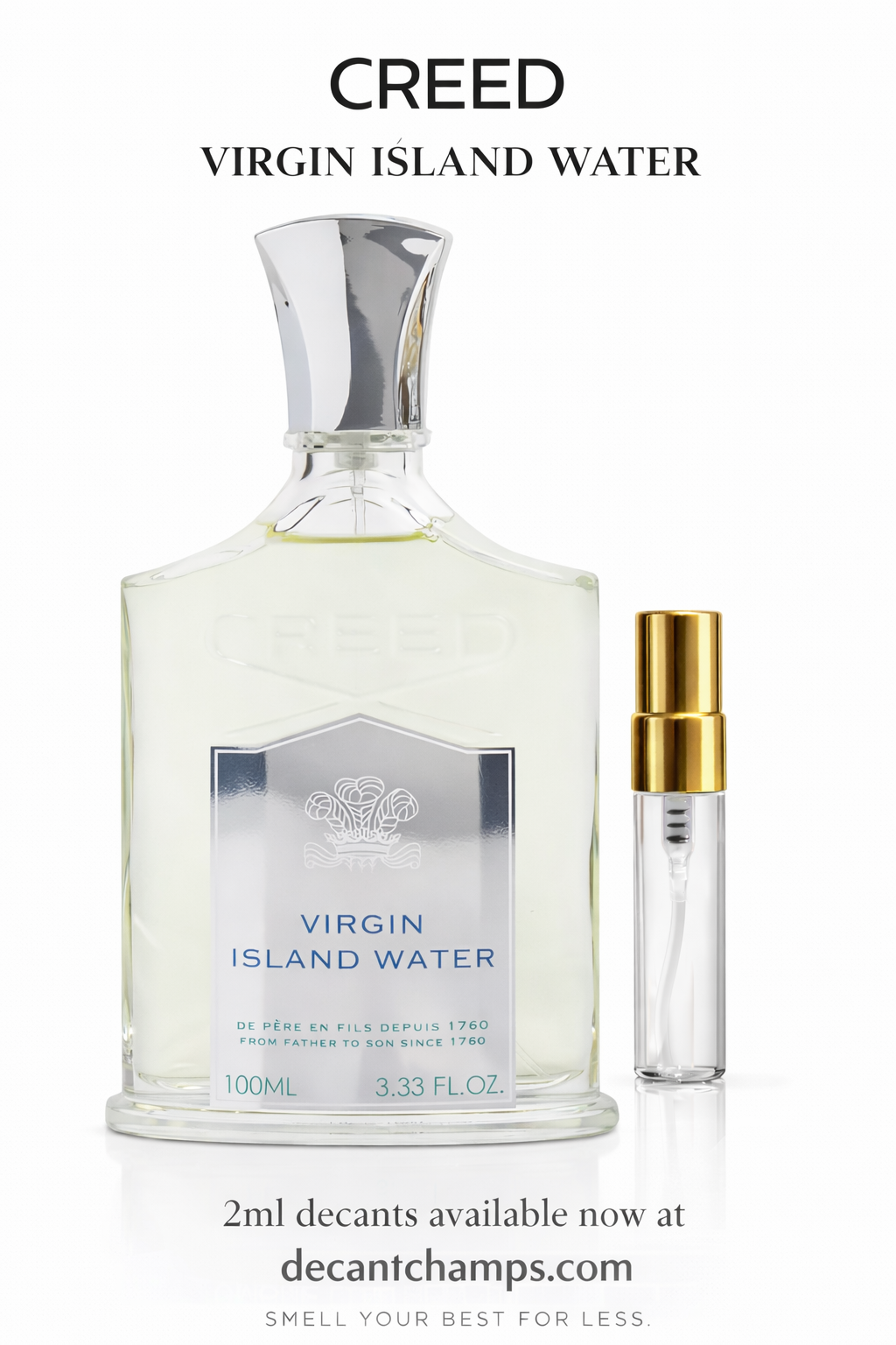 Creed Virgin Island Water