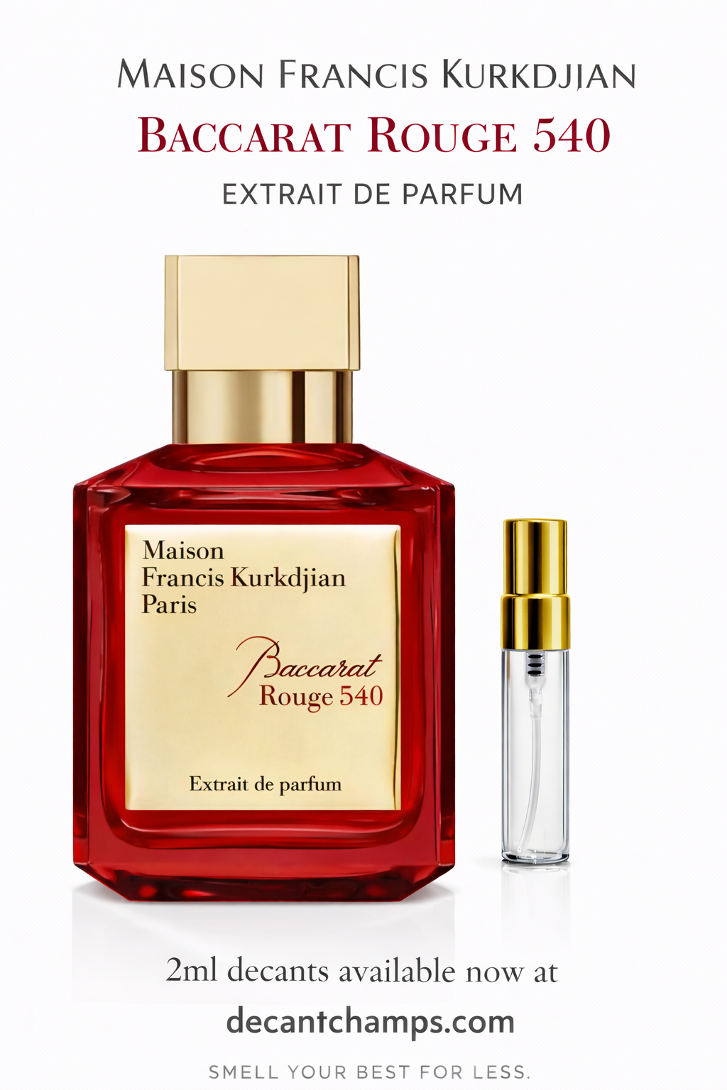 Maison Francis Kurkdjian Baccarat Rouge 540 Extrait De Parfum