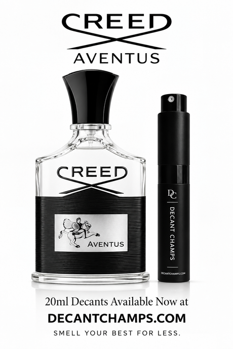 Creed Aventus fragrance with Decant Champs 20ml travel size